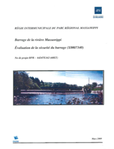 Etude sécurité du barrage